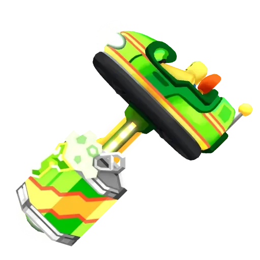 Green Bumper Car Set